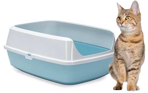 Karlie 522871 Katzentoilette Mary Loo Eco L: 50 B: 38,3 H: 21,4 cm, Aquarelle