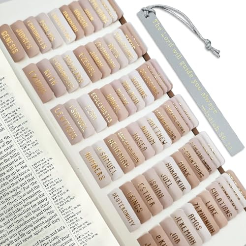 Laminierte Bibelreiter,Laminierte Bibel-Tabs,Bibelbuch-Tabs,Bibelregister für Frauen,bibel register,Bibeljournaling-Zubehör,75 Register,Studium,Bibel,Journaling,Zubehör,Goldfolienprägung (grau,gold)