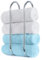 LIVIVO Wall Mounted Chrome Towel Holder Shelf Bathroom Storage Rack Rail-Made From Sturdy Steel With A Chrome Finish