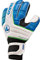 JAKO Champ Basic Torwarthandschuhe, weiß blau/Neongrün, 5