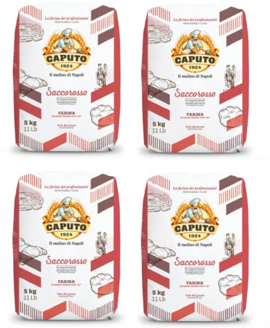 4x Caputo Mehl Cuoco Chef 5Kg Weichweizenmehl Typ 00