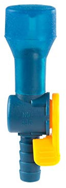 AXEN ON-Off Switch Bite Valve Tube Nozzle Replacement for Hydration Pack Bladder (Blue)
