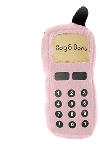 U/K Funny mobile phone shape pet dog chewing squeaky plush sound play training toy very practical and popular
