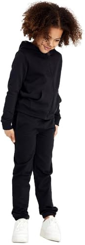 NAME IT Mädchen Nkfsweat buks unb Noos Jogginghose, Schwarz, 104 EU