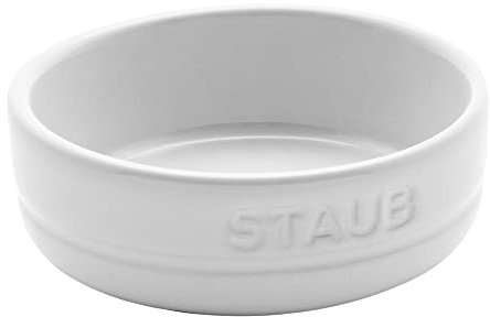 STAUB Ceramica Dinnerware 4-pc Condimento Piatto Set - Bianco