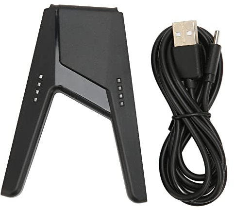 ciciglow für Grip Bracket, Ladegriff mit 2 X 250mA Ladestrom Portable Gaming Comfort Grip Griffhalterung für Zubehör(Schwarz)