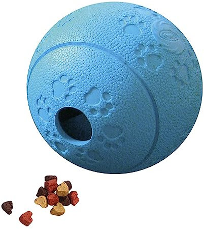 Nobby Vollgummi Snackball blau 11 cm