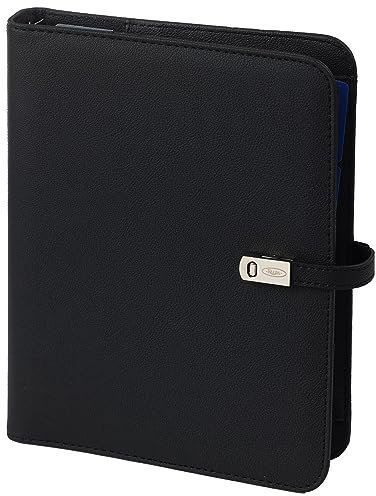 Kalpa A5 Ringplaner Maserung Schwarz Mit Kostenlosen 2025 2026 Agenda Nachfüllungen