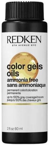Tinte Permanente Redken Color Gel Oils Ab 3 x 60 ml Nº 04AB - 4.1 (3 Unidades)