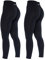 AUROLA Power-Workout-Leggings für Damen, Bauchkontrolle, hocksicher, gerippt, dick, nahtlos, Scrunch Active Pants, Set (Schwarz+Schwarz), S