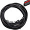 CTRICALVER Protege Portiere Voiture, Joint Porte Voiture, Bande de protection de bord de porte en forme de U en PVC, Baguette de protection voiture, pour la Plupart des Voitures (10M, Noir)