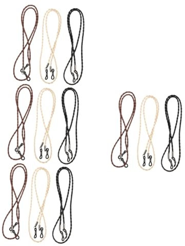 OSALADI 12pcs Glasses Sports Strap Portable Glasses Straps Outdoor Travel Ropes