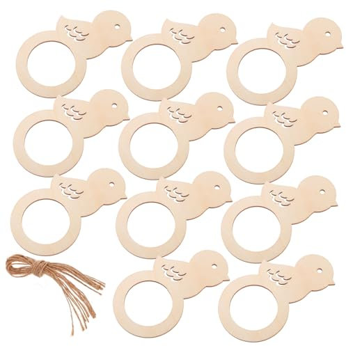 TOPBATHY 20St ervietten Ring Osterserviettenhalter Serviettenringe Geschenkideen für Ostern Geschenkideen Ostern Hochzeitsdekoration Frühlingsdekor Halter für Serviettenringe