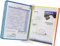 HSOYGE Desktop-Referenz-Organizer – Katalog-Präsentationsständer, mit 5 Präsentationsfächern, Desktop-Referenzsystem (Mehrfarbig)