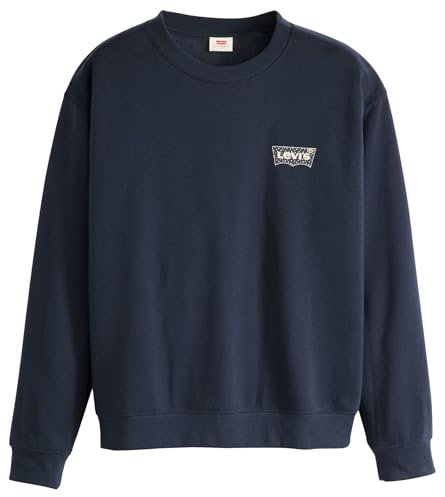 Levi's Women's GR Everyday Sweatshirt, Crew Maya Fuzzy DOT, S