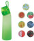 Trinkflasche mit Geschmack, Flasche Starter Set Grün Flasche Original, Trinkflasche 700ml mit 7 Pod, Wasser Flasche und Wasser mit Geschmack, Trinkflaschen Set, Water Bottle with Flavor