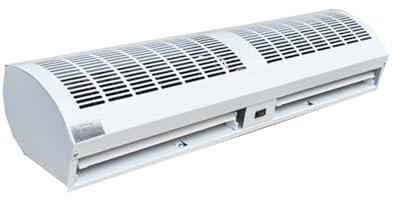 JTPMYFT Leiser Luftschleier for Gewerbe und Haushalt, geeignet for 1,8 m große Türen, Schalldämmung und Energieeinsparung(60cm(23.6inch))