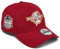 New Era NY New York Yankees 9FORTY Gold Retro Logo Yankee Stadium Snapback Cap Verstellbare Mütze, rot / goldfarben, Einheitsgröße