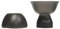 Coppia di auricolari Small Black Earpiece Pair compatible with Sony LinkBuds-Fit Wireless Headphones WF-LS910N