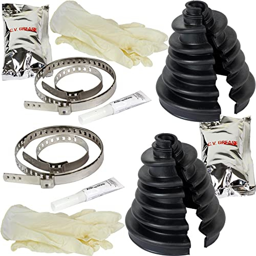 2x Universal Quick Fit Achsmanschette zum Kleben Klebemanschette Antriebswelle