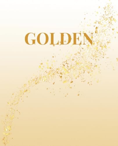 KPOP Notebook: Golden Edition 7.5 x 9.25 College Ruled Journal for Fans, Notes, and Creative Writing
