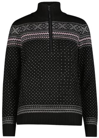 CMP Sweatshirt Strickpulli Damen schwarz schwarz