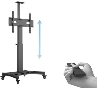 Multibrackets M Motorized Public Floorstand Single Pillar 170 HD, 7350105215834