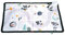 Tiny Love Black & White Super Mat, Spielmatte Baby, faltbare Spieldecke (150 x 100 cm), 0+ Monate, 8 Aktivitäten, kontrastreiche Krabbeldecke Baby, Spiegel für die Bauchlage, Beißring, Magical Tales