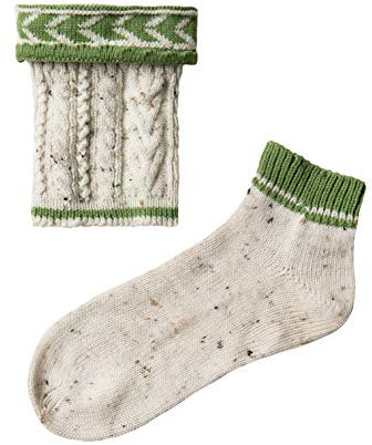 Stockerpoint Herren Loferl 36020 Trachtenstrümpfe, Natur-hellgrün, 2 (39-42)