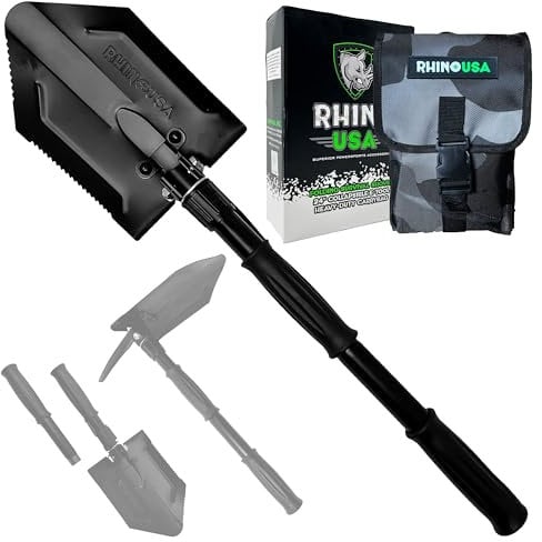 RHINO USA Pala di sopravvivenza pieghevole