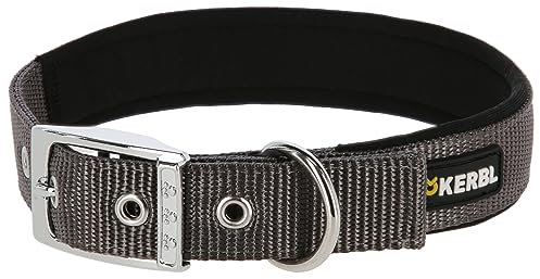 Kerbl Pet Miami Plus Nylonhalsband grau, 53-61cm/38mm