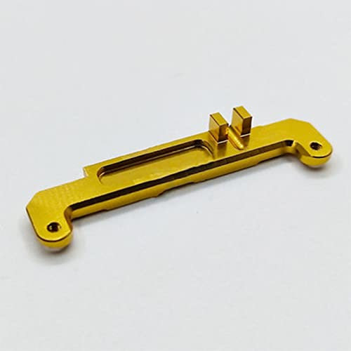 [Fernbedienung Spielzeugteile] 1 PCS Lenkspurstange vorne Metallreifenlineal schmal kompatibel mit MINI-Z Buggy RC Autozubehör Teile Servo - sievironmentell freundliche Materialien ( Color : Gold )