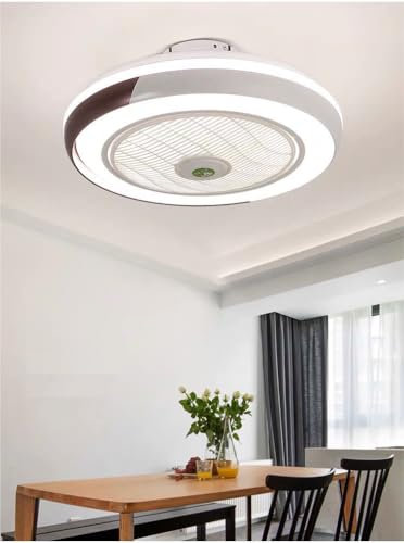 FUMIMID Deckenventilator Mit Beleuchtung Fernbedienung Leise Moderne Led Mit Licht Wohnzimmer Ventilator Deckenleuchte Ventilatorlicht Für Wohnzimmer Schlafzimmer Kinderzimmer Esszimmer …