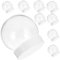 jojofuny 10 Stück Leere Schneekugel Schüttelkugel Weihnachten Geschenkbox Kunststoffkugeln 150ml Plastikflaschen zum Befüllen Süßigleiten Gläser mit Deckel Bonbonglas Weihnachten Bastelset