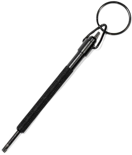 Llave grilletes policiales - Llave esposas policiales con anilla de llavero grande compatible con todo tipo de llavero tactico - Perfecta para usar con Guantes - Tactical Tools