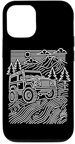 Hülle für iPhone 15 4x4 Autos LKW Mountain Pine Tree Men Women Kids