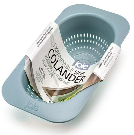 Joie Expanding Sink Colander Grey