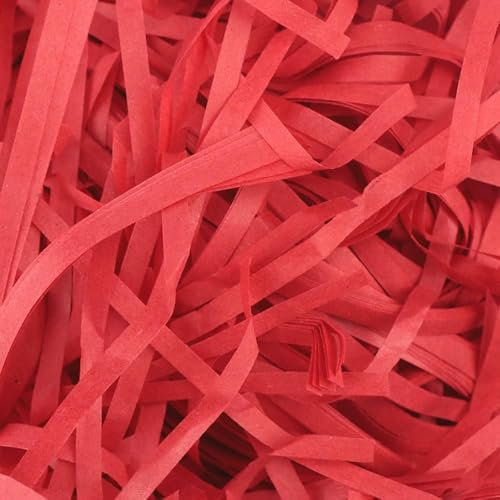 UCLEVER 200g Raffia Remplissage Cadeau Hamper Shred Papier Déchiqueté Remplissage Cadeau pour Party Hamper Remplissage et Emballage Cadeau pour Boîte Cadeau Décorations
