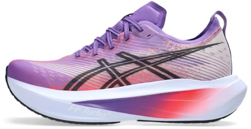 ASICS Unisex MEGABLAST Running Shoes, Edo Purple/Black, 10 Women/8.5 Men