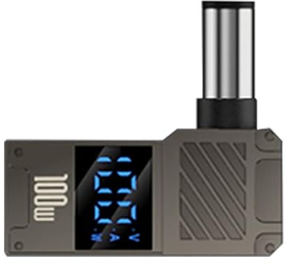 -auf-3,5-mm-Audio- und Ladegerät-Adapter – hochauflösender, 30 W Schnellladung, Typ-C-Aux für 16 Pro/Max, Galaxy S24/S23, Pro und | Laptop-Schnellladeadapter mit Wattanzeige