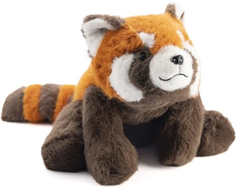 Gustaw Plüschteddybär Groß XXL Kleiner roter Panda - Teddybär, Kuscheltier XXL Plüschtier, Spielzeug und Dekoration geeignet, Plüschtier Kuschelteddybär. (30cm)