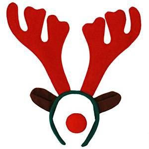 I LOVE FANCY DRESS Weihnachts RUDOLPF DAS ROTE NASEN Rentier==