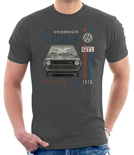 Volkswagen Golf GTI Racing Distressed Men's T-Shirt