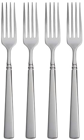 Oneida 2267004G Easton Fine Flatware Dinner Forks, Set Of 4