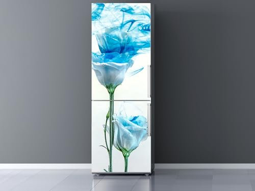 Pegatinas Vinilo para Frigorífico Rosa azul desteñida | 185x60cm | Adhesivo Resistente | Pegatina Adhesiva Decorativa de Diseño Elegante