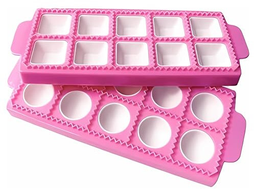 Stampo 2 Pezzi Per Ravioli Tondi, Stampo Per Ravioli Italiani, Utensile Per Pasticceria, Stampo Per Gnocchi, Per Fare Ravioli