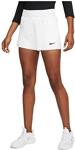 Nike Damen Victory Shorts, White/Black, L