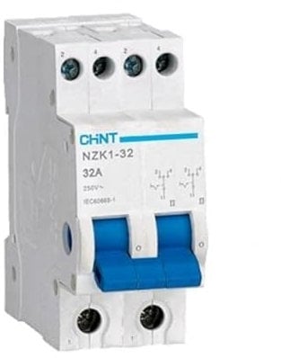 CHINT COMMUTATORE BIPOLARE NZK1-322 1-0-2 81126
