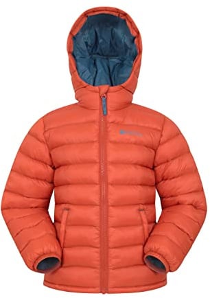 Mountain Warehouse Seasons Kids Padded Puffer Jacket Orange 11-12y