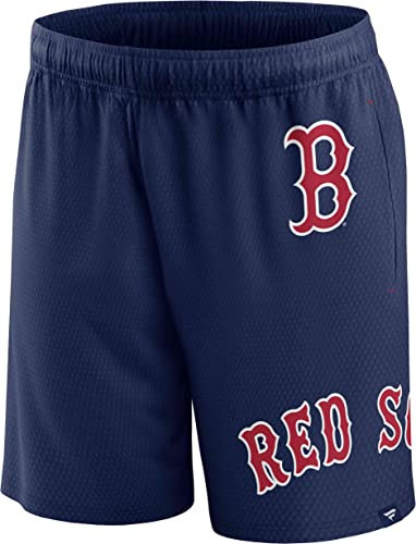Fanatics - MLB Boston Red Sox Mesh Shorts Farbe Blau, Größe XL